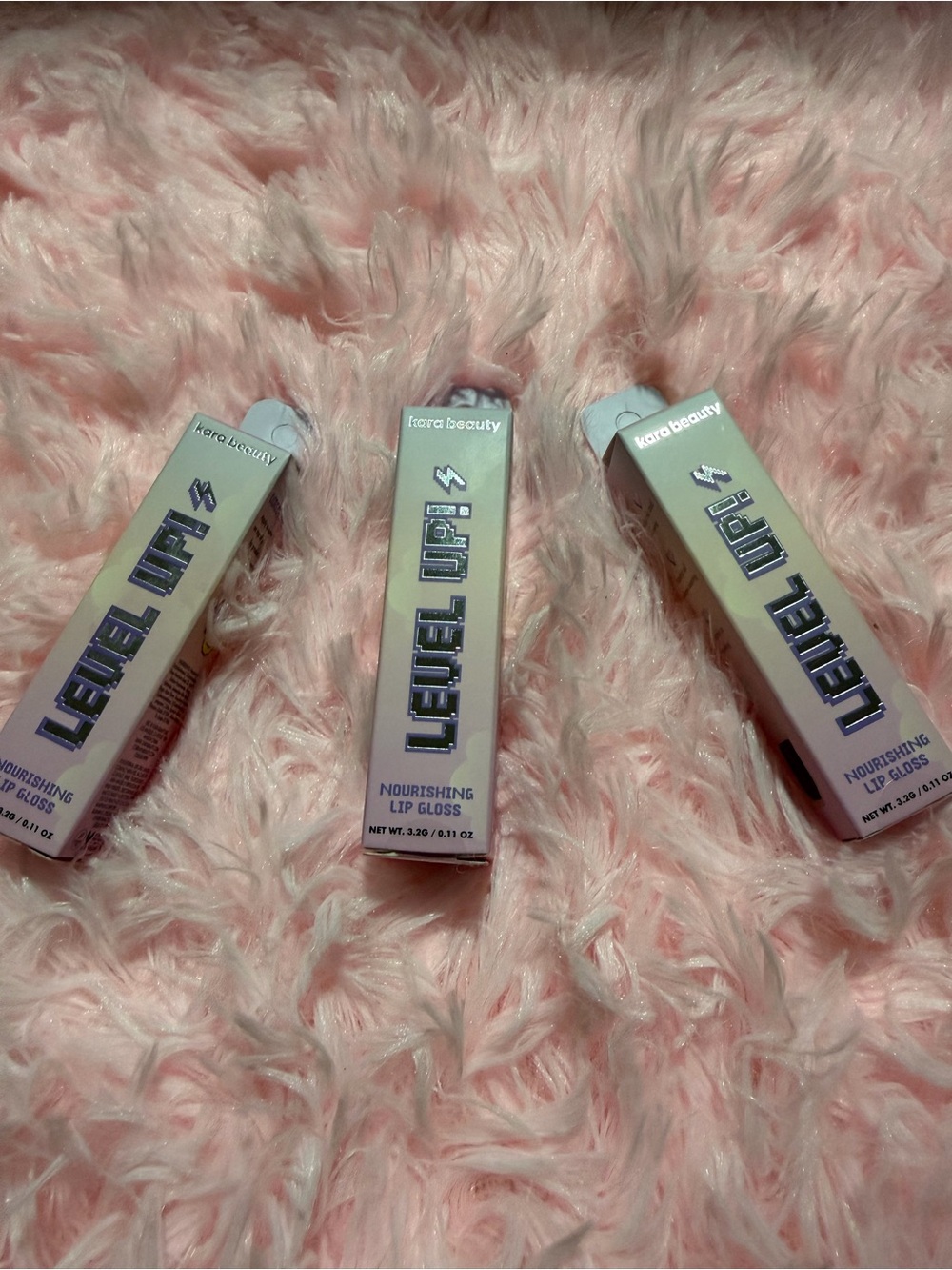 Level Up! Nourishing Lip Gloss - 3 pcs